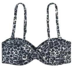 Soutien-gorge Bandeau Multicolore -Seafolly Soldes Boutique bandeau marie meili bain frederica black leopard 43800 1200x1200