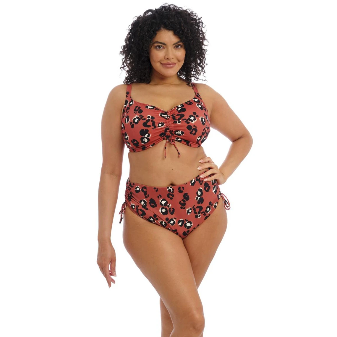 Bas De Maillot De Bain Réglable - Marron 2 Bas De Maillot De Bain Réglable - Marron – Image 2