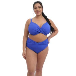 Culotte De Bain Taille Haute - Bleue -Seafolly Soldes Boutique culotte de bain taille haute bleu 3360918 4 1140x1140