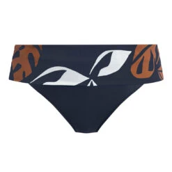 Bas De Maillot De Bain Bleu -Seafolly Soldes Boutique fs503377 fry cut fantasie swim lake orta french navy fold bikini brief 3433694 7 1140x1140