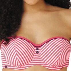 Haut De Maillot De Bain Bandeau À Armatures - Rose