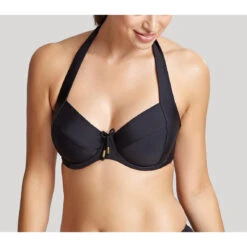 Haut De Maillot De Bain Bandeau Armatures - Noir