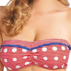 Haut De Maillot De Bain Freya HELLO SAILOR Rouge Bandeau