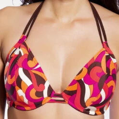 Haut De Maillot De Bain Tour De Cou Triangle - Multicolore