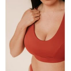 Haut De Maillot De Bain Sans Armatures - Rose