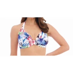 Haut De Maillot De Bain Tour De Cou Armatures Fantasie Bain SANTA CATALINA Bleu