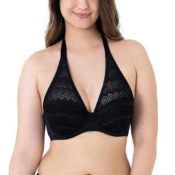 Haut De Maillot De Bain Tour De Cou - Noir