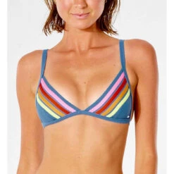 Rip Curl Haut De Maillot De Bain Triangle - Bleu