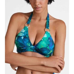 Haut De Maillot De Bain Triangle Coques Amovibles - Multicolore