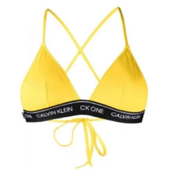 CALVIN KLEIN UNDERWEAR Haut De Maillot De Bain Triangle - Jaune
