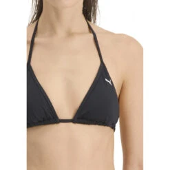 Haut De Maillot De Bain Triangle Sans Armatures Noir