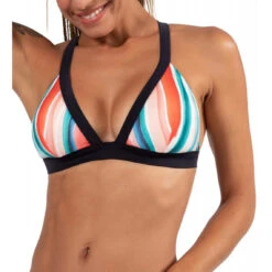 Haut De Maillot De Bain Triangle Sans Armatures Rose