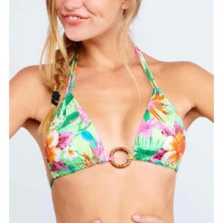 Banana Moon Haut De Maillot De Bain Triangle Sans Armatures - Vert