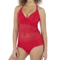 Haut De Tankini De Bain Armatures Freya Maillots Rouge