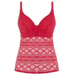 Devant -Seafolly Soldes Boutique haut de tankini de bain armatures rouge 3176722 1200x1200