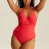 Maillot Avec Armatures Comfort Rouge
