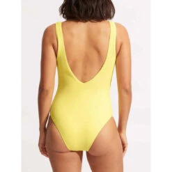 Seafolly Maillot De Bain 1 Pièce Plongeant - Jaune 7 Seafolly Maillot De Bain 1 Pièce Plongeant - Jaune -Seafolly Soldes Boutique maillot de bain 1 piece plongeant jaune 3382386 3 1140x1140