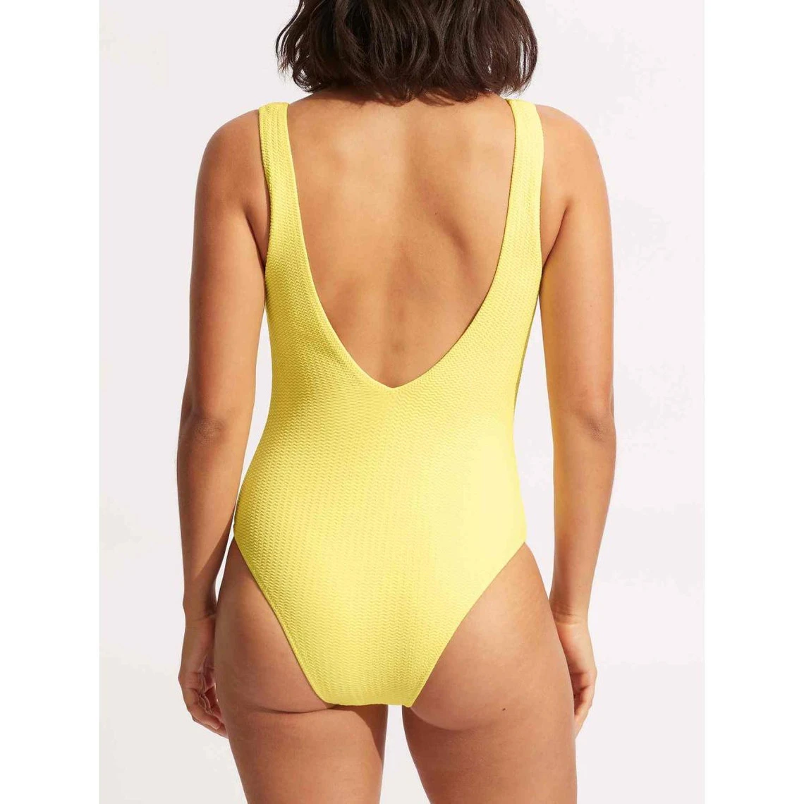 Seafolly Maillot De Bain 1 Pièce Plongeant - Jaune 3 Seafolly Maillot De Bain 1 Pièce Plongeant - Jaune – Image 3