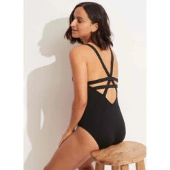 Seafolly Maillot De Bain 1 Pièce Plongeant - Noir 12 Seafolly Maillot De Bain 1 Pièce Plongeant - Noir -Seafolly Soldes Boutique maillot de bain 1 piece plongeant noir 3382358 6 1140x1140