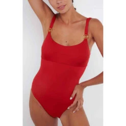 Maillot De Bain 1 Pièce - Rouge