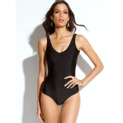 Maillot De Bain Noir Avec Doublure Avant -Seafolly Soldes Boutique maillot de bain noir avec doublure avant 3411310 6495092 92 1140x1140