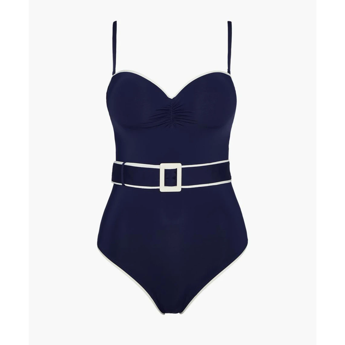 Maillot De Bain Une Pièce Armatures Bleu 2 Maillot De Bain Une Pièce Armatures Bleu – Image 2