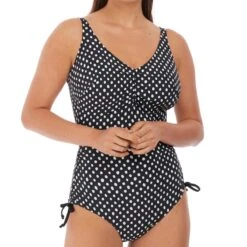 Maillot De Bain Une Pièce Armatures Fantasie SANTA MONICA Noir