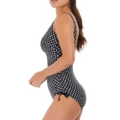 Maillot De Bain Une Pièce Armatures Fantasie SANTA MONICA Noir -Seafolly Soldes Boutique maillot de bain une piece armatures fantasie santa monica noir 1189191 4 1200x1200