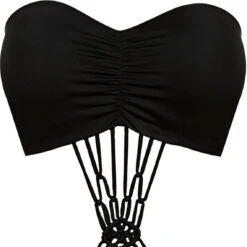 Maillot De Bain Une Pièce Bandeau-monokini Noir -Seafolly Soldes Boutique maillot de bain une piece bandeau monokini freya macrame black 5 1140x1140