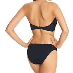 Maillot De Bain Une Pièce Bandeau-monokini Noir -Seafolly Soldes Boutique maillot de bain une piece bandeau monokini freya macrame black 7 1140x1140