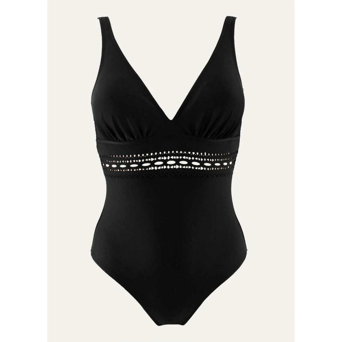 Maillot De Bain Une Pièce Sans Armatures Noir 2 Maillot De Bain Une Pièce Sans Armatures Noir – Image 2