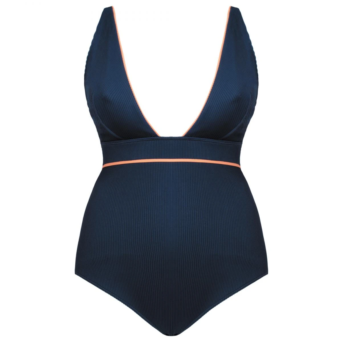 Maillot De Bain Une Pièce Sans Armatures Bleu 2 Maillot De Bain Une Pièce Sans Armatures Bleu – Image 2