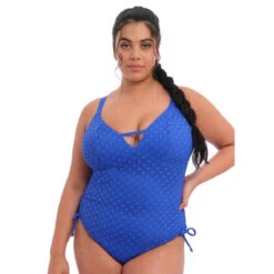 Maillot De Bain Une Pièce Sans Armatures - Bleu