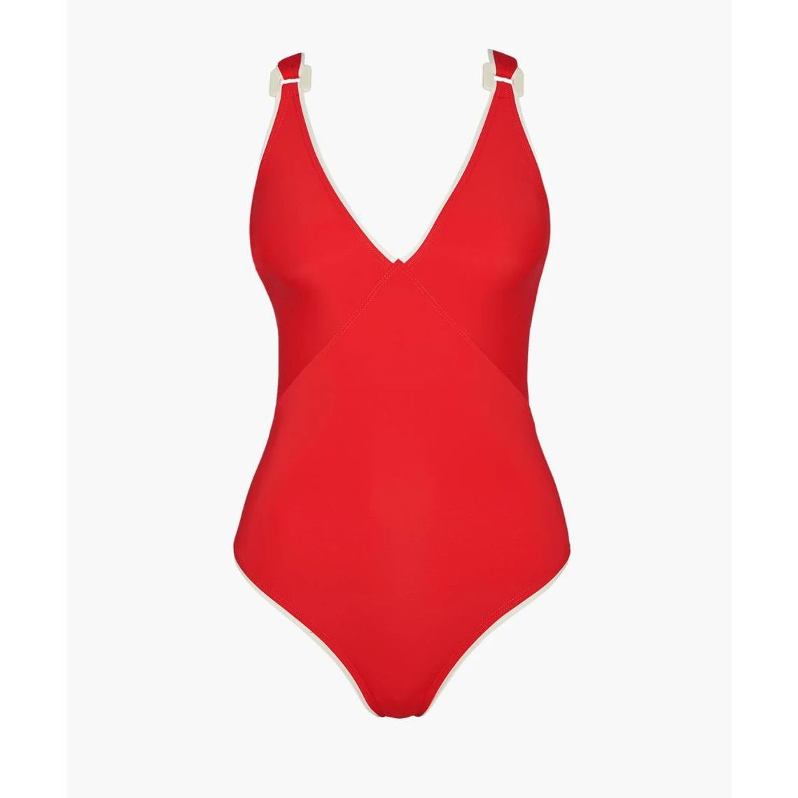 Maillot De Bain Une Pièce Sans Armatures Rouge 1 Maillot De Bain Une Pièce Sans Armatures Rouge