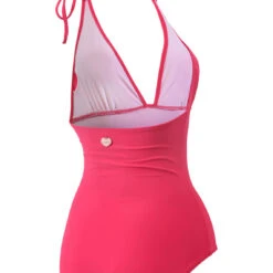 Une-pièce Gainant - Rose -Seafolly Soldes Boutique positano fuchsia dos 3500210 4 1140x1140