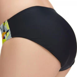 Slip De Bain Mi-couvrant Imprimé - Noir -Seafolly Soldes Boutique slip de bain mi couvrant fantasie beziers black 3 1140x1140
