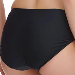 Slip De Bain Mi-couvrant Imprimé - Noir -Seafolly Soldes Boutique slip de bain mi couvrant fantasie beziers black 4 1140x1140