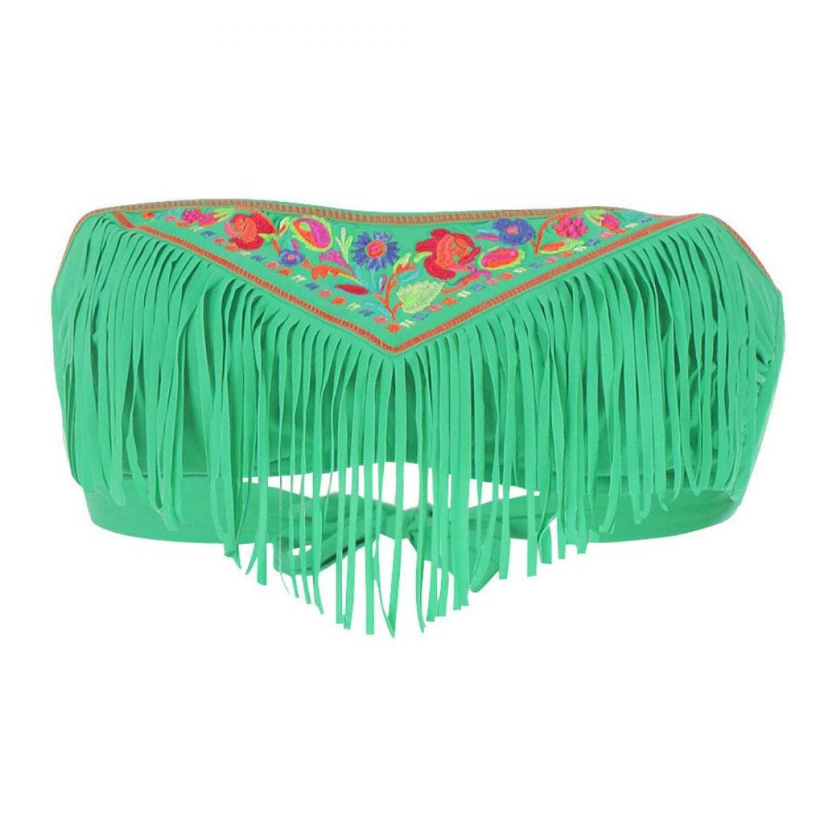 Banana Moon Haut De Maillot De Bain Bandeau Vert 2 Banana Moon Haut De Maillot De Bain Bandeau Vert – Image 2