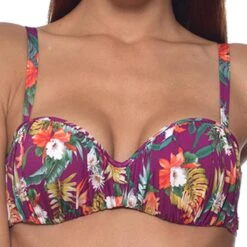 Banana Moon Haut De Maillot De Bain Bandeau Multicolore