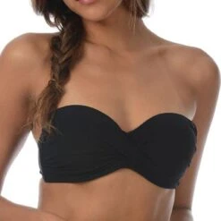 Banana Moon Haut De Maillot De Bain Bandeau Noir