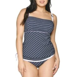 Tankini Balconnet Bleu