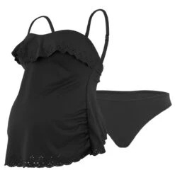 Devant -Seafolly Soldes Boutique tankini maternite noir 264991 1200x1200