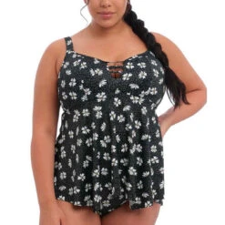 Tankini Moulé Sans Armatures - Noir