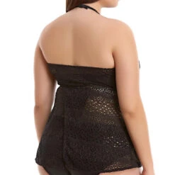 Tankini Tour De Cou - Noir -Seafolly Soldes Boutique tankini tour de cou elomi indie black 4 1140x1140