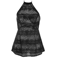 Tankini Tour De Cou - Noir -Seafolly Soldes Boutique tankini tour de cou elomi indie black 5 1140x1140