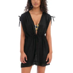 Tunique De Plage - Noire